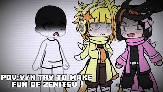 Y/n try make fun zenitsu ? // nezuko and zenitsu// // do not steal my video//