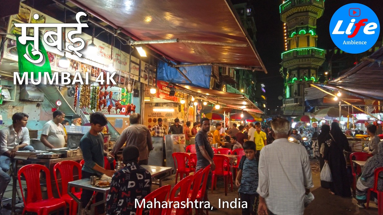 Mohammad Ali Road Mumbai (मुंबई) 🇮🇳 - Vibrant Street Walk 4K - YouTube