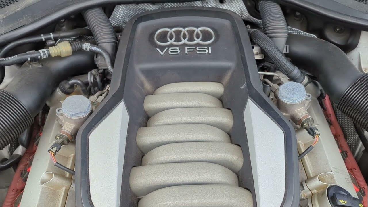 Audi A8 4.2 P0175 P0172 CEL Code Fix - YouTube