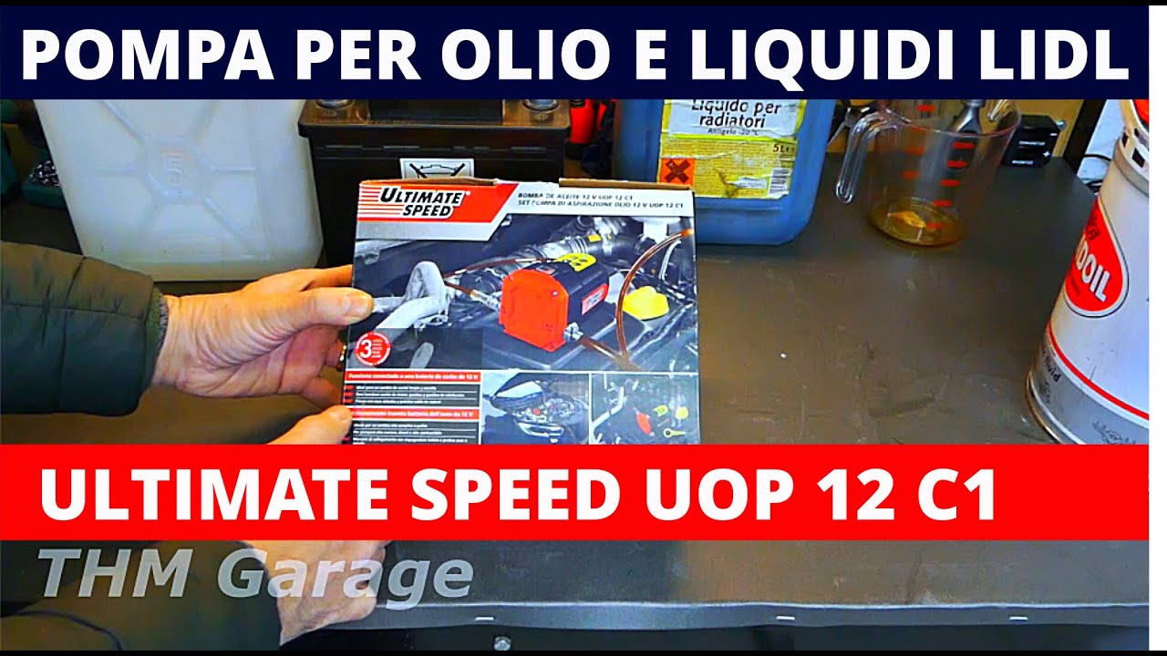 Recensione, test, unboxing Pompa per olio ultimate speed Lidl UOP 12 C1 -  YouTube