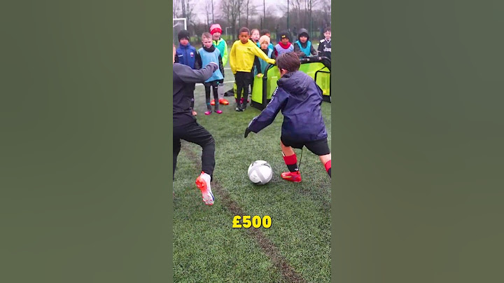 How many kids does it take to stop 9 year old pro footballer?