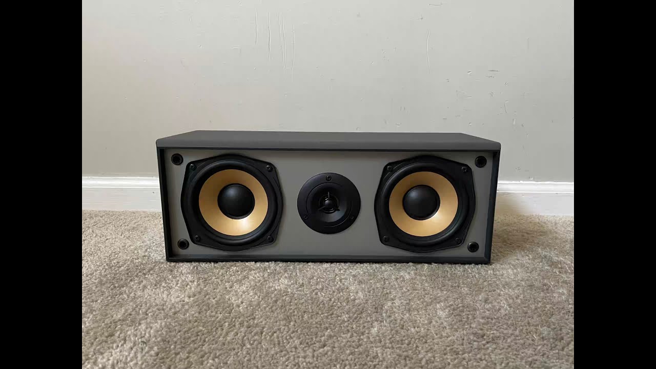Pioneer SHF11C Home Theater Center Channel Surround Speaker YouTube