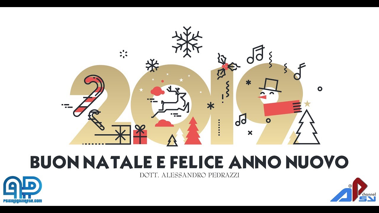 Buon Natale Youtube.Buon Natale E Felice 2019 Youtube