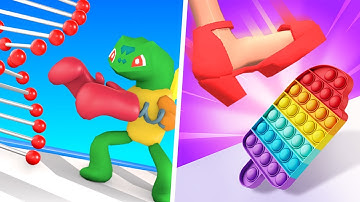 Pokeyball Run | Tippy Toe - Gameplay Walkthrough Max Levels (Part 1)