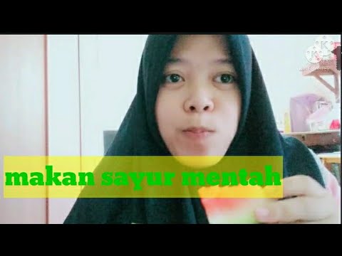 MAKAN SAYUR MENTAH GURI CUMI-CUMI VIRAL - YouTube