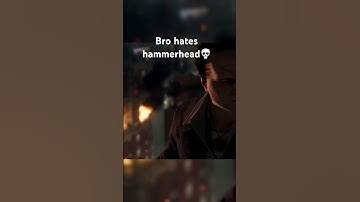 Bro hates hammerhead lol #gaming #trending #shorts #spiderman