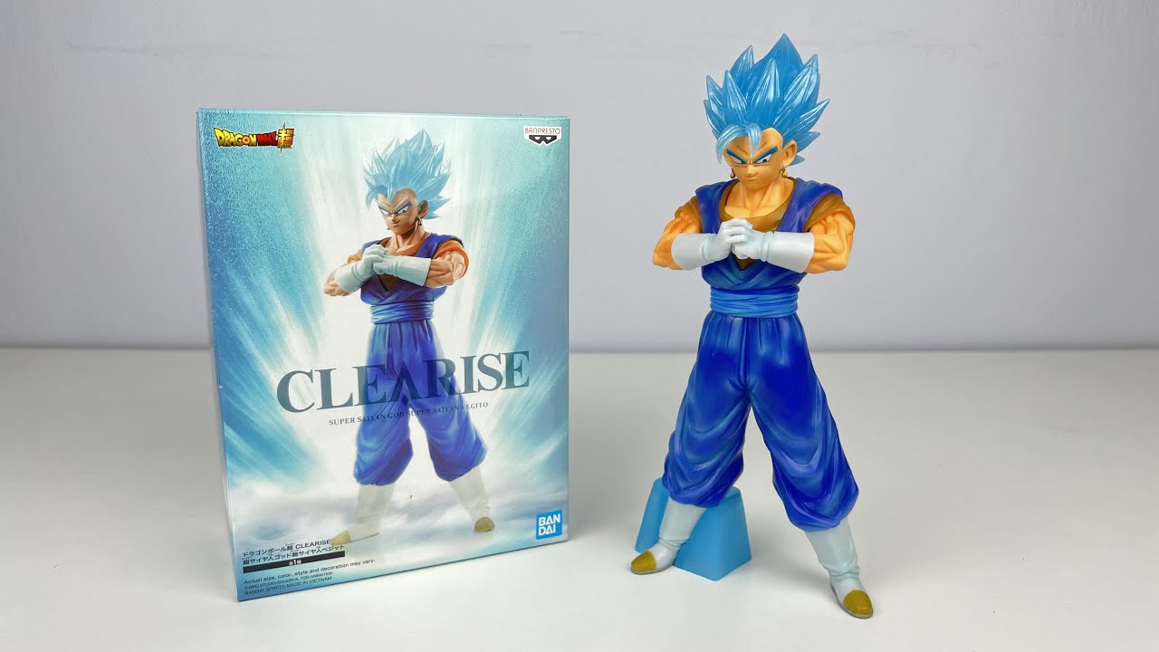 Banpresto Dragon Ball Super CLEARISE Super Saiyan GOD Super Saiyan GOGETA