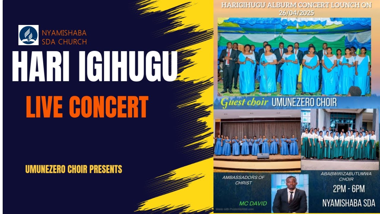 🛑LIVE: HARI IGIHUGU Album concert // Ambassadors Of Christ ,  Ababwirizabutumwa choir //  2:00 PM