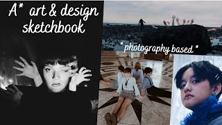 A* art sketchbook tour! *photography based* my concept and advice!