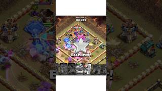 Using Super Yeti In War (Attack No.1) 💥 #shorts #coc #ytshorts #cocwar #cocwarattacks