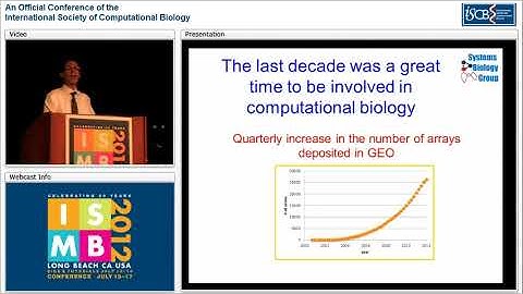 Keynote: Data integration for understanding dynamic biological systems - Ziv Bar-Joseph - ISMB 2012