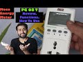 Meco Energy Meter PG08t Powerguard Review, Unboxing, Use, How To Operate In Hindi