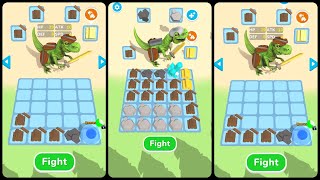 Dino World: Merge & Fight Gameplay Android screenshot 3