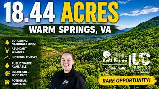 18 Acres Bordering National Forest in Bath County, VA