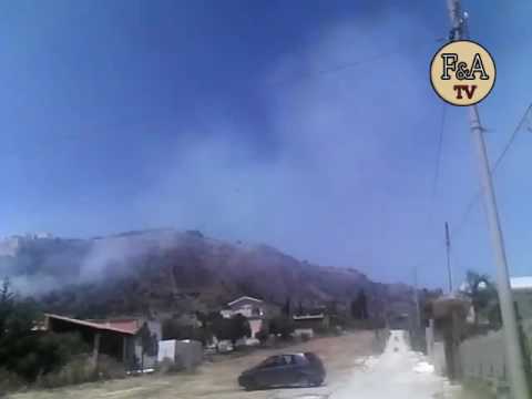 Incendio monte S  Calogero del 29 giugno 2017