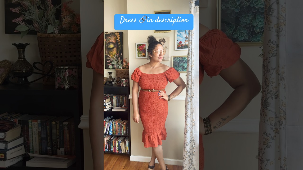 Amazon💖Curvy Fit dress✨which accessory is the best