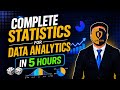 Complete Statistics for Data Analytics Course.