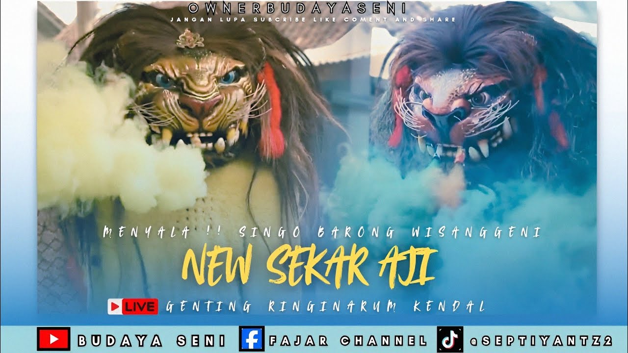 MENYALA !! SINGO BARONG KENDAL WISANGGENI SEKAR AJI LIVE GENTING RINGINARUM 25/6/25