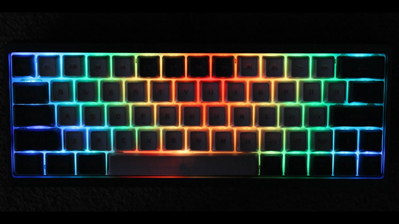 Ajazz AC064 Mechanical Keyboard Review - 64-keys, 60% Form Factor