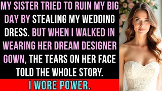 My Sister Stole My Wedding Dress—She Cried When I Showed Up in Her Dream Designer Gown News