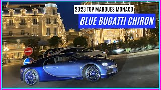 Bugatti Chiron Driving Through Monaco | 2023 Top Marques Monaco | Live Carspotting