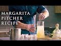 Classic margarita pitcher recipe  tequila cocktails  patrn tequila