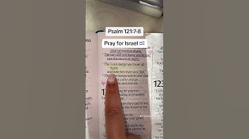 Psalm 121:7-8
