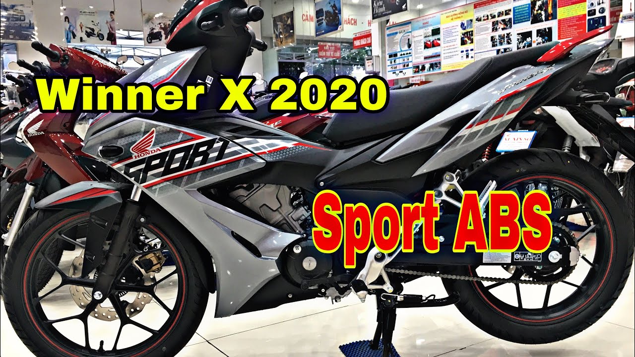 Honda Winner X 2020 mới.Phiên bản Sport ABS- Bạc Đỏ Đen./ Tano Nguyễn ...