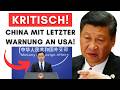 Trump aktiviert Kriegswirtschaft (DEFENSE PRODUCTION ACT) + China mit kritischer Warnung an USA