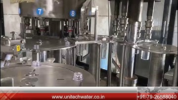 Automatic 3 in 1 Rinsing Filling Capping Machine (Capacity: 30-40 BPM)