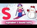 Alphabet s sound song l phonics for english education