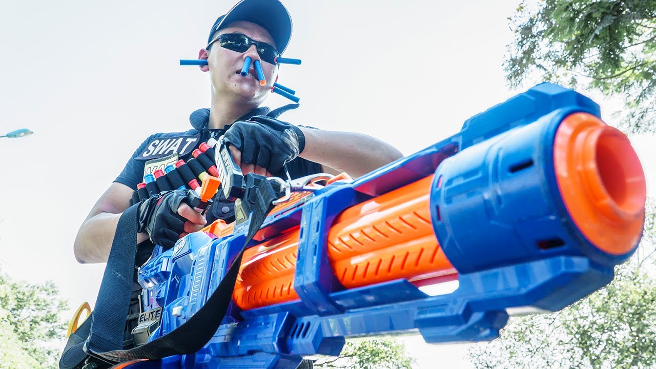 Nerf Guns War Nerf Guns Between S.W.A.T Of SEAL TEAM Fight Mr.One Eye