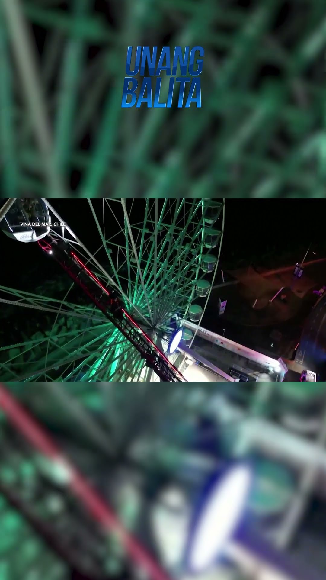 Mahigit 35 sakay ng tumirik na ferris wheel, nailigtas #shorts | Unang Balita