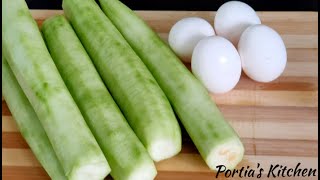 Ridge Gourd Egg Poriyal | Ridge Gourd recipe in tamil | Peerkangai Muttai Poriyal