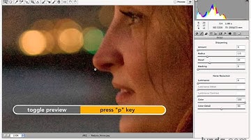 Photoshop CS5 Tutorials-7 Fixing Common Problems Quickly with Camera Raw 7.Noise