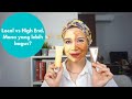 Local VS High End Brand: Turmeric Mask