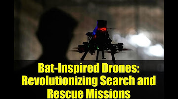 Bat-Inspired Drones: Revolutionizing Search and Rescue Missions