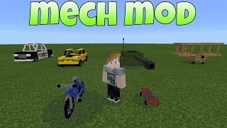 Minecraft PE [0.14.1/0.15.0] Mech Mod Showcase!! screenshot 5