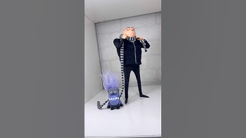 Gong Studio Despicable Me Gru Figure #despicableme #gru #actionfigures #brickaway #minions #gong