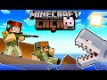 ENCONTRAMOS um TUBARÃO GIGANTE no MAR! - Minecraft Temporada de Caça EP.03