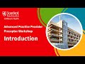 Introduction to Advanced Practice Provider Preceptor Workshop