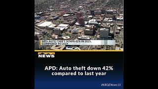 APD: Auto theft down 42% compared to last year