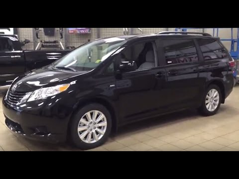 black toyota minivan