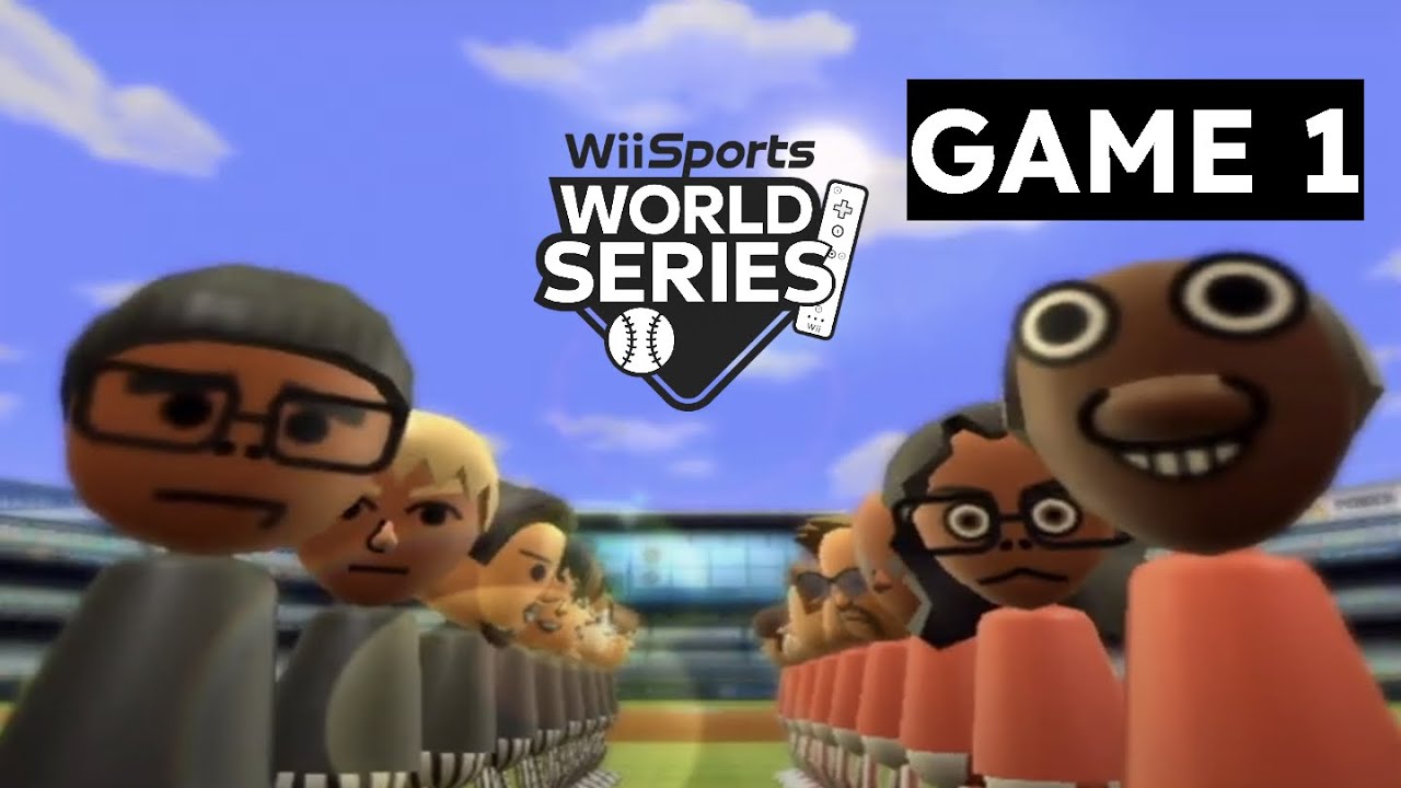 Team “J” vs Team “Mrgofeball” – Epic Game 1 | Wii Sports Baseball World Series