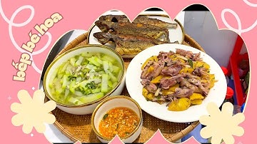 Cá Đù Chiên, Cơm Nhà Ba Món Lạ Miệng Nhưng Rất Cuốn