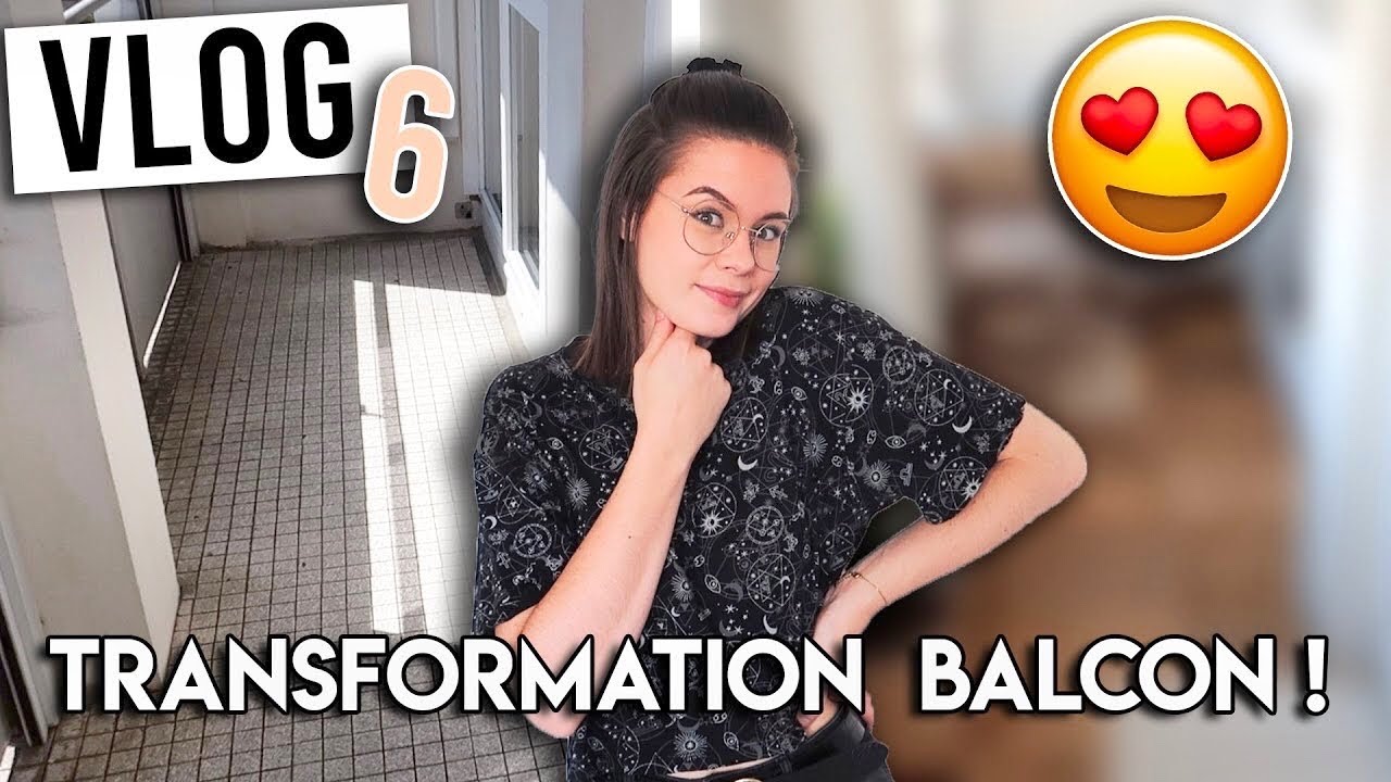 VLOG • Transformation du balcon !