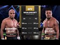 UFC 126 REVIVAL - Anderson Silva 🆚 Vitor Belfort ( Simulation on PS5🥊UFC5 )