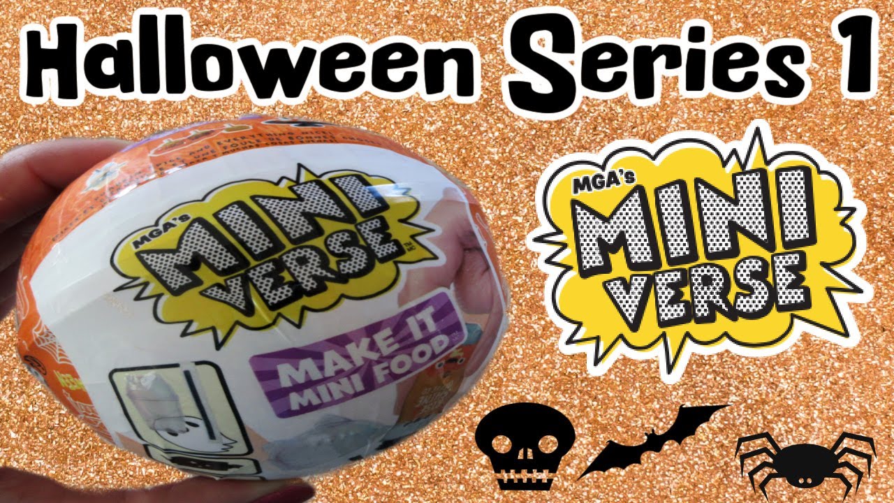 MGA's Miniverse Make It Mini Food Halloween Series 1 Mini Collectibles