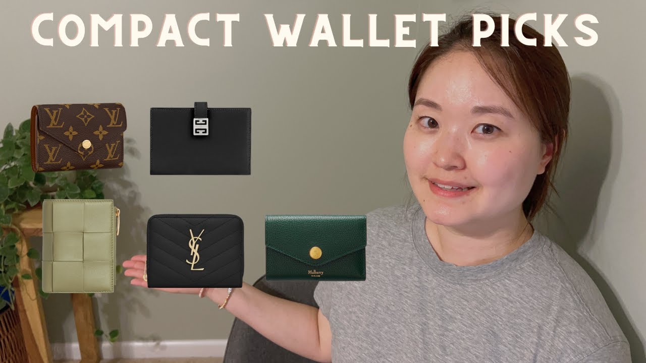 Luxury Compact Wallet Picks!  Louis Vuitton, Bottega Veneta, Saint  Laurent, Givenchy, Mulberry 