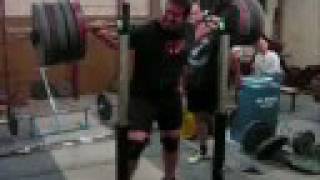 550x5 Raw Squat. Weightlifter vs Powerlifter